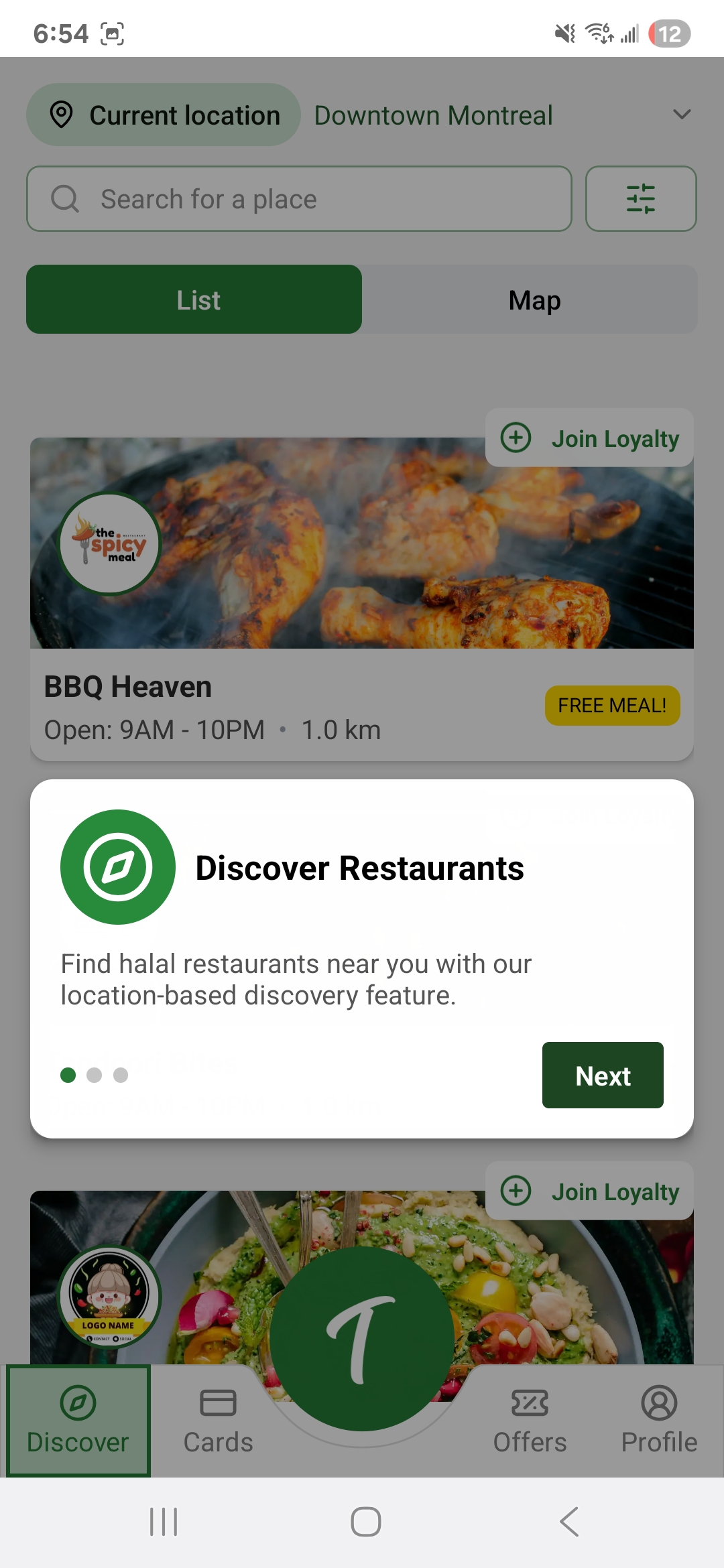 Step 1: Discover halal restaurants near you